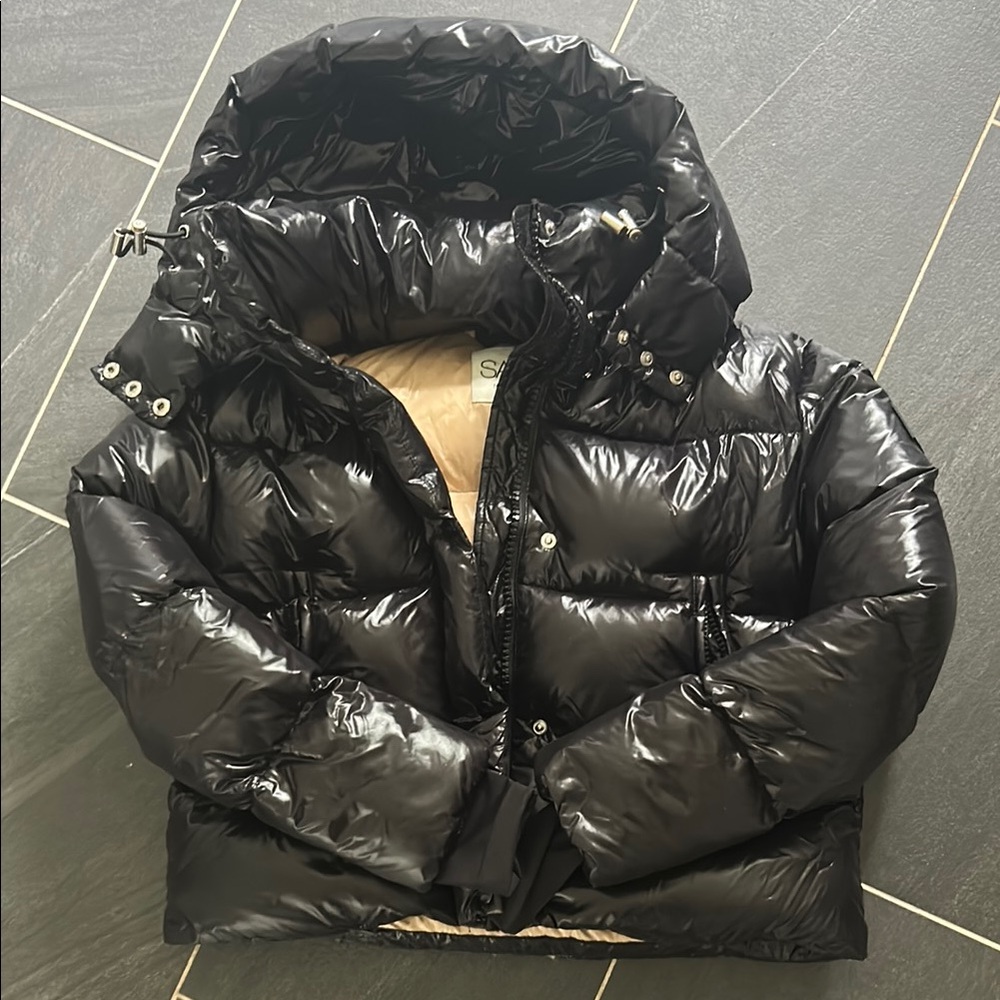SAM. New York Black and Tan Jacket